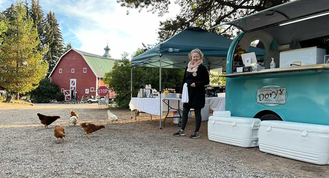 New Stage at Aspen Acres