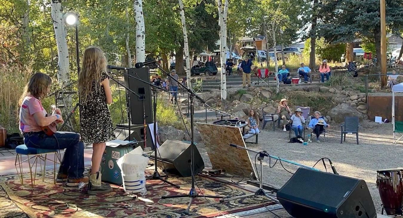 New Stage at Aspen Acres